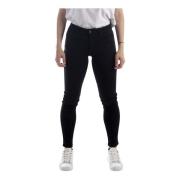 Guess Wide Trousers Black, Dam