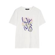 Max Mara T-Shirts White, Dam