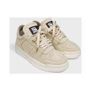 Off The Pitch Beige Velour Sneakers Beige, Herr