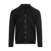 Fedeli Cardigans Black, Herr