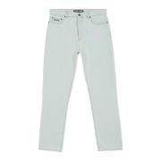 Iuter Straight Jeans White, Herr