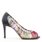 Christian Louboutin Pre-owned Pre-owned Tyg klackskor Multicolor, Dam