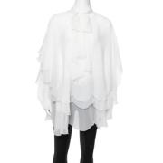 Oscar De La Renta Pre-owned Pre-owned Silke toppar White, Dam