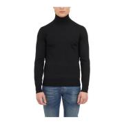 Paolo Pecora Turtlenecks Black, Herr