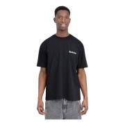 Barbour Svart Logotyp Tryck T-shirt Black, Herr