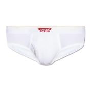 Dsquared2 Briefs med logotyp White, Herr