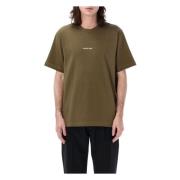 Helmut Lang T-Shirts Green, Herr