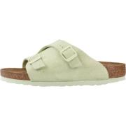 Birkenstock Sliders Green, Dam