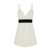 Dolce & Gabbana Vit Mini Klänning White, Dam