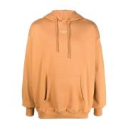 Drole de Monsieur Peach Pocket Hoodie Orange, Herr