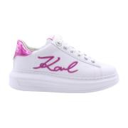 Karl Lagerfeld Stiliga Palekas Sneakers White, Dam