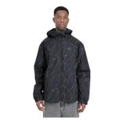 Adidas Originals Svart Windbreaker Montreal Allover Print Black, Herr