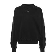 Off White Sweatshirts Black, Herr