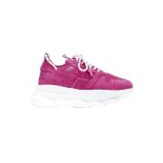 Versace Pre-owned Pre-owned Mocka sneakers Pink, Dam