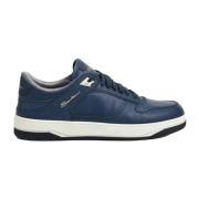 Santoni Sneakers Blue, Herr