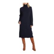 MRZ Knitted Dresses Blue, Dam