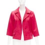 Marni Pre-owned Pre-owned Polyester ytterklder Red, Dam