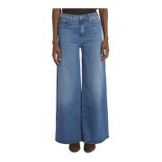 Mother Wide Jeans Blue, Dam