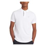 Barbour Polo Shirts White, Herr