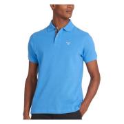 Barbour Polo Shirts Blue, Herr