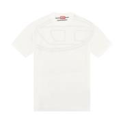 Diesel T-Shirts White, Herr