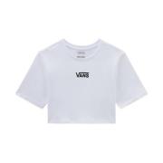 Vans Flying V Crew Crop II Tröja White, Dam