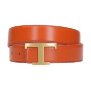 Tod's Belts Orange, Herr