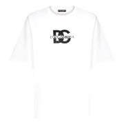 Dolce & Gabbana Vita T-shirts och Polos White, Herr