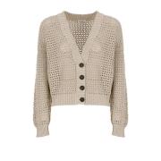 Brunello Cucinelli Cardigans Beige, Dam