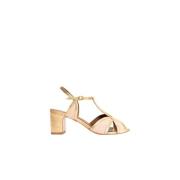 Anonymous Copenhagen High Heel Sandals Yellow, Dam