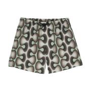 Dries Van Noten Short Shorts Multicolor, Herr