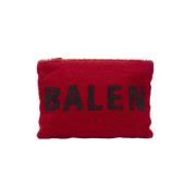 Balenciaga Tyg kuvertvskor Red, Dam