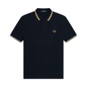 Fred Perry Polo Shirts Blue, Herr