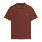 Fred Perry Polo Shirts Brown, Herr