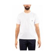 Stone Island Herr Casual T-shirt White, Herr