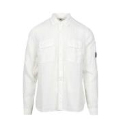 C.p. Company Casual Shirts White, Herr