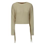 Wild Cashmere Round-neck Knitwear White, Dam