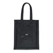 Y-3 Svart Toteväska Black, Unisex