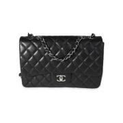 Chanel Vintage Pre-owned Laeder chanel-vskor Black, Dam