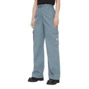 Calvin Klein Wide Trousers Blue, Dam