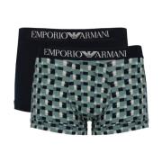 Emporio Armani Klassisk Boxershorts Set Multicolor, Herr