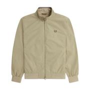 Fred Perry Beige Vindtät Jacka Beige, Herr