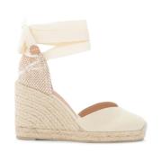 Castañer Wedges White, Dam