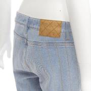 Chanel Vintage Begagnade Blå Bomull Chanel Jeans Blue, Dam