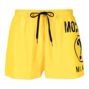 Moschino Beachwear Yellow, Herr