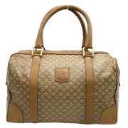 Celine Vintage Pre-owned Laeder handvskor Brown, Dam