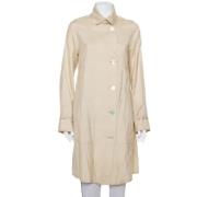 Ralph Lauren Pre-owned Pre-owned Silke ytterklder Beige, Dam