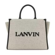 Lanvin Tote Bags Beige, Dam