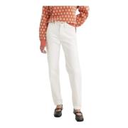 Levi's Slim-fit Trousers White, Dam