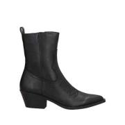 Steve Madden Cowboy Boots Black, Dam